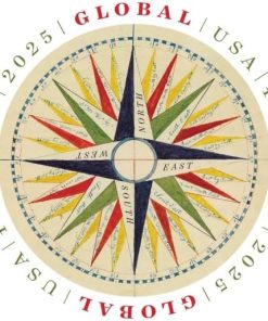 1794 Compass Rose 2025 First-Class Postage USPS Forever Stamps 100pcs/Pack (10PCS/Booklet)