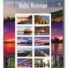 2022 Mighty Mississippi River USPS First-class Postage Stamps 100pcs/Pack (10PCS/Booklet)